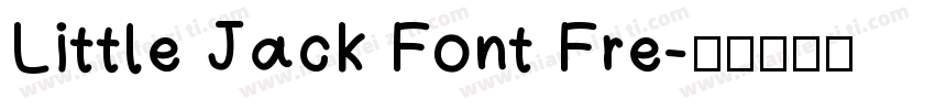 Little Jack Font Fre字体转换
